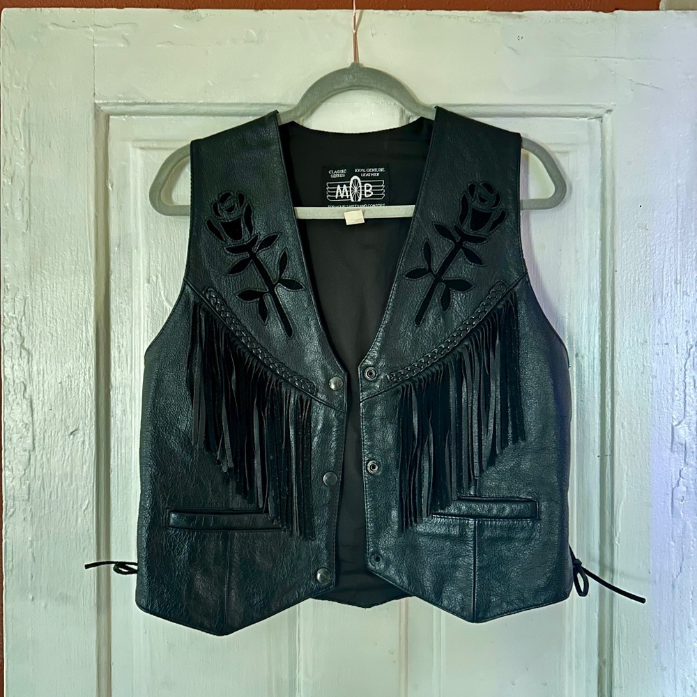 Vintage Leather Vest